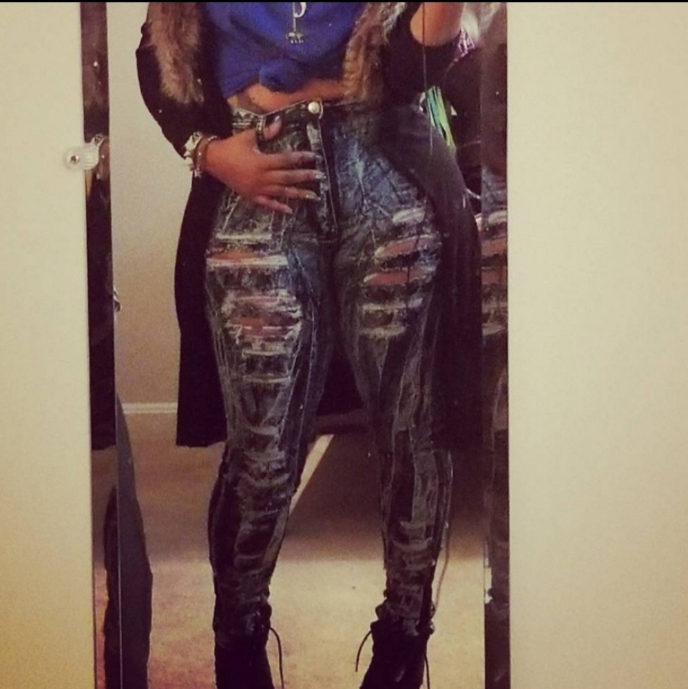 Stone-Wash Jeans